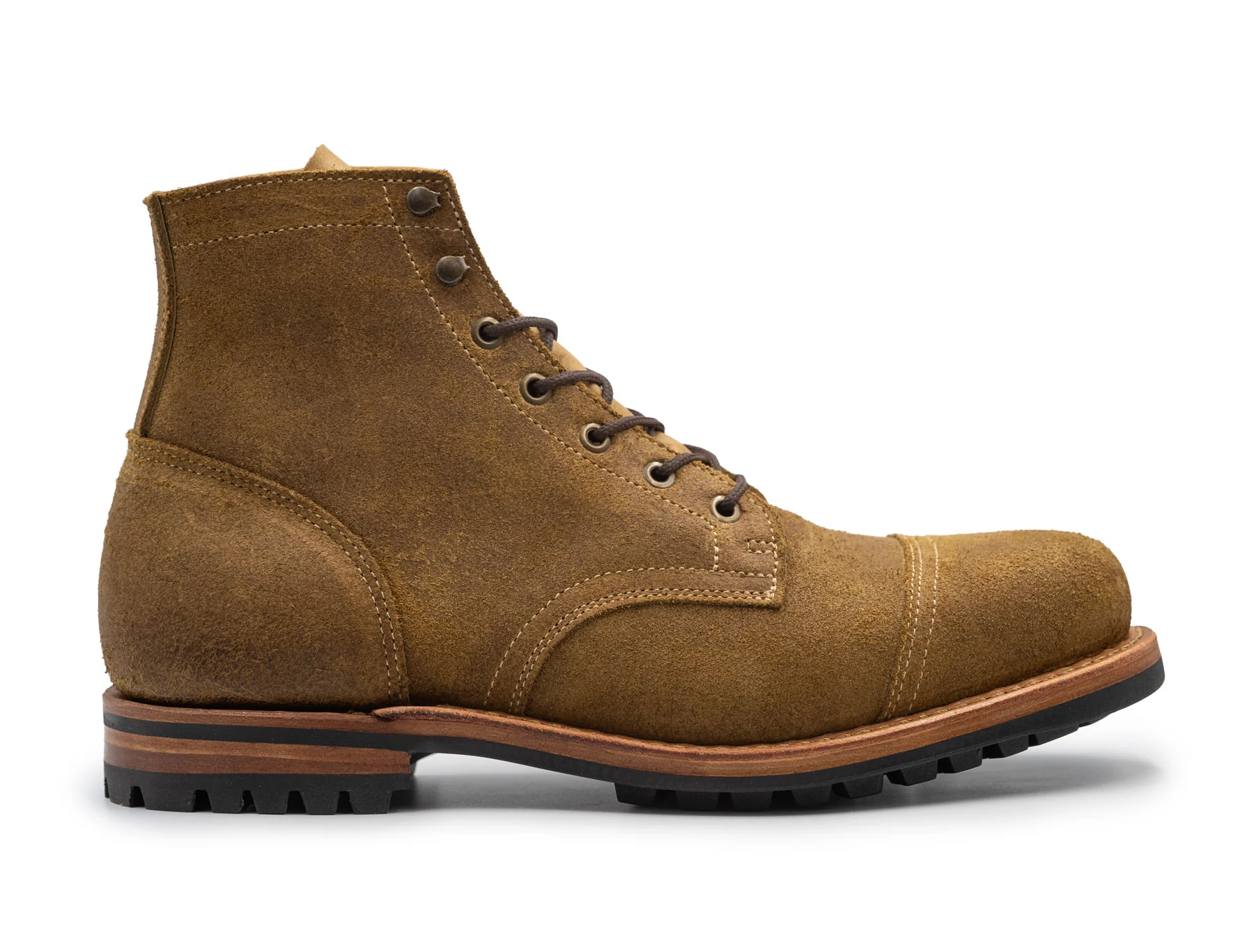 Coyote Oiled Rough Out Cap Toe | 11D